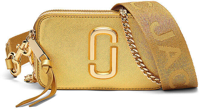 Marc JACOBS Ledertasche - Umhängetasche THE SNAPSHOT gold W