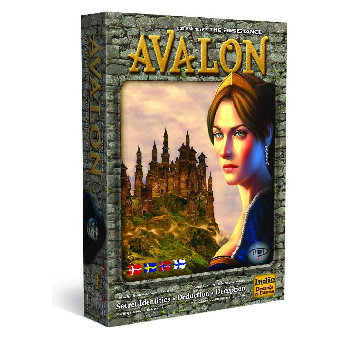 Enigma The Resistance: Avalon (Nordic) (Dänisch, Finnisch, Norwegisch, Schwedisch, 5 - 10 Spieler) (MDG506)