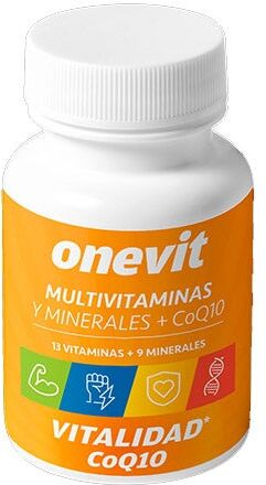 ONEVIT Multivitaminas Y Minerales + Vitalidad Coq10