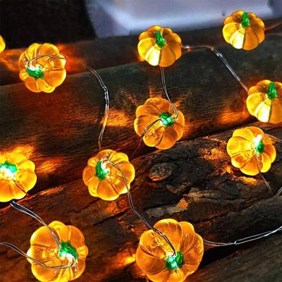 Uplift Treasures Halloween Pumpkin Eyeball LED String Lights yellow 1m