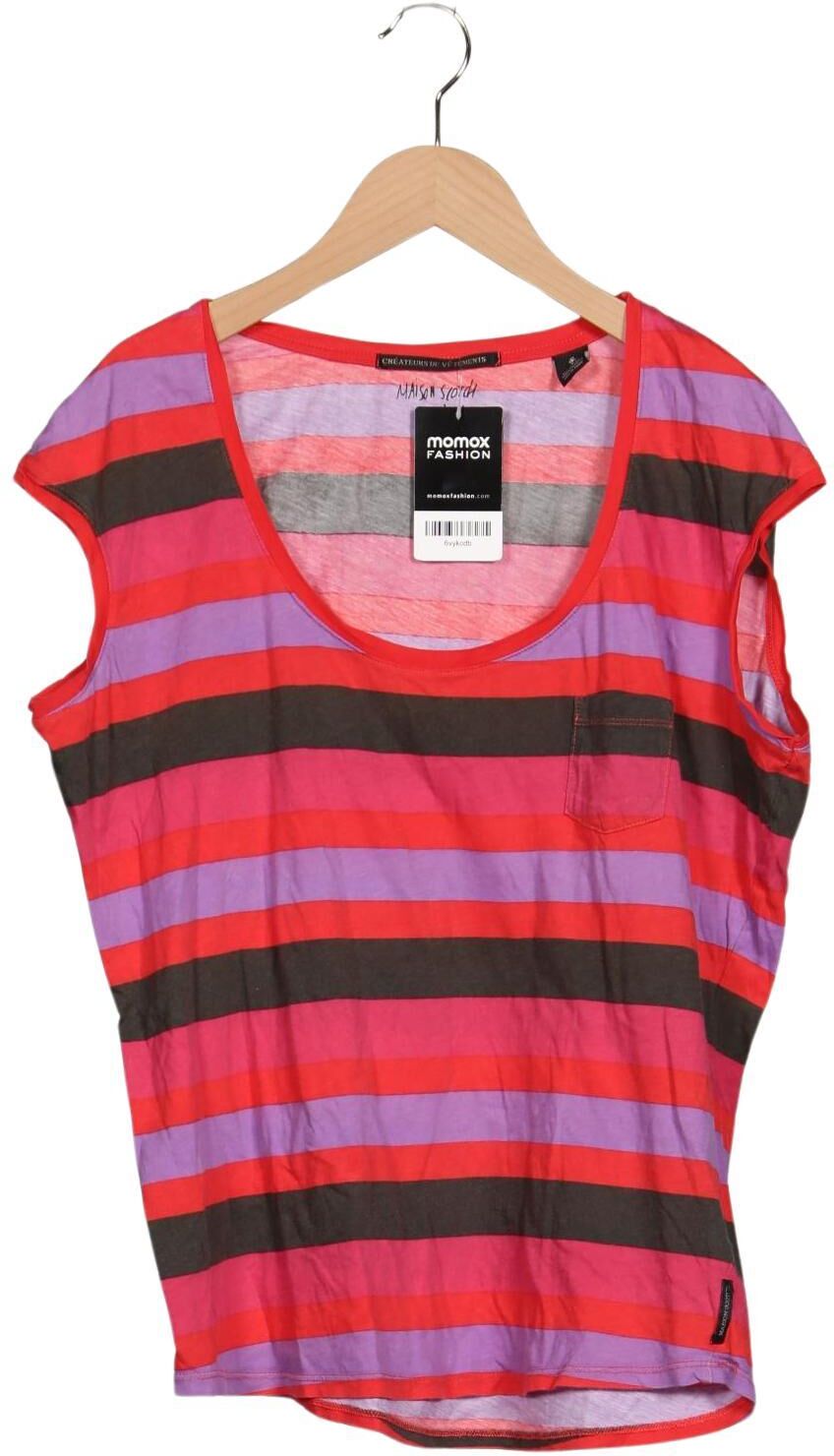 Maison Scotch Damen T-Shirt, Pink, Gr. EU 36 (Maison Scotch 1), Baumwolle - Second Hand