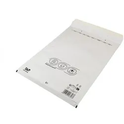 Transpak, Versandtasche + Luftpolstertasche, Luftpolsterversandtasche Innenmass 300x445mm weiss SK-Verschlus LxBmm (100 Stk.)