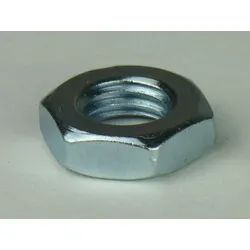 DIN 439 - Stahl 4 verzinkt - Form BM 10x1 - Sechskantmutter niedrige Form