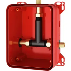 KWC Aquarotter Rohbauset, F3, Systembox R3, duschen, Warm- und Kaltwasser, 2030036141 2030036141