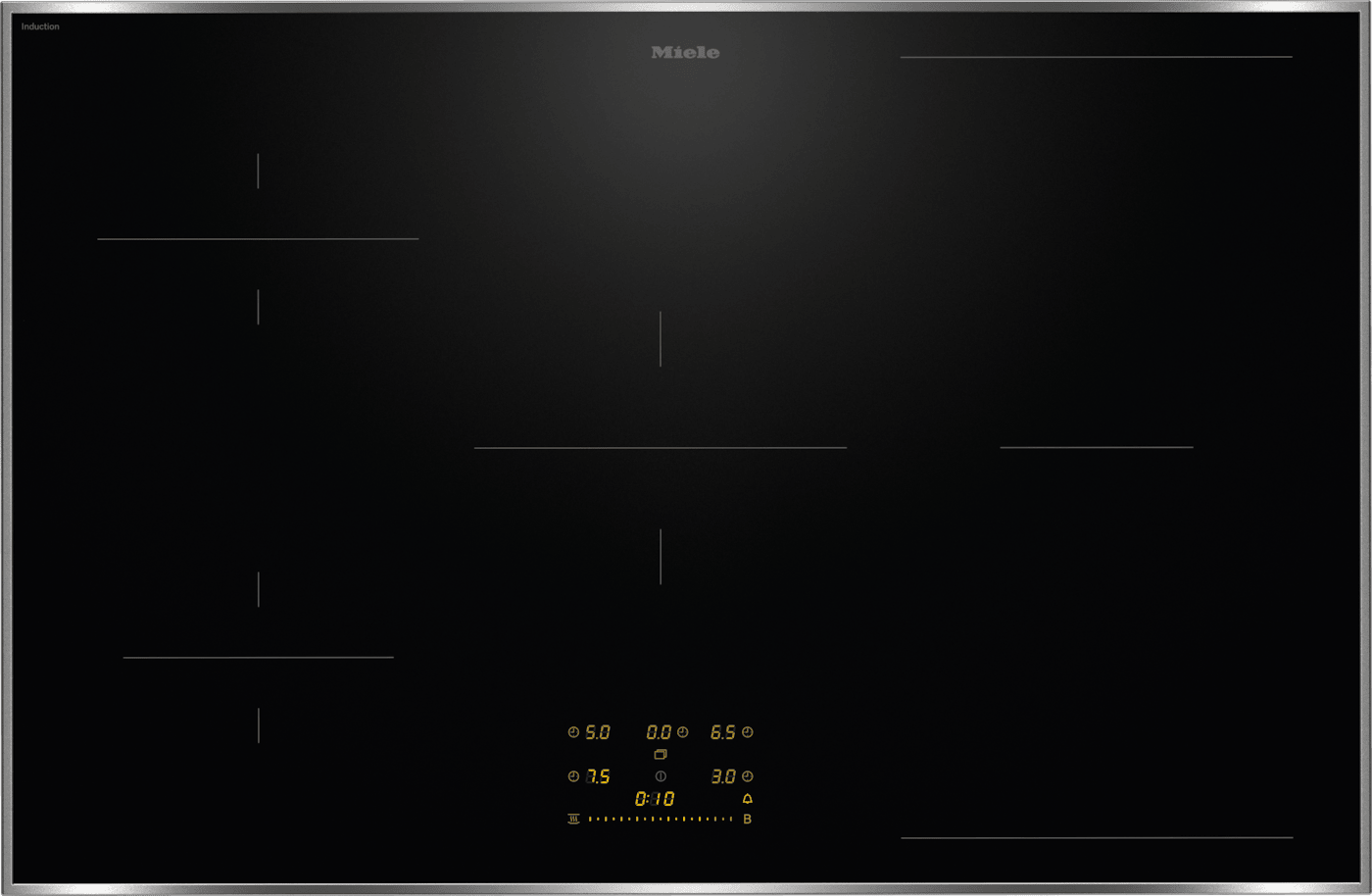 Miele KM8484FR autarkes 80,6 cm Induktionskochfeld 5 Kochzonen 12911450