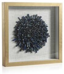 Zodax Firnley Gold Framed Crystal Flower Wall Décor