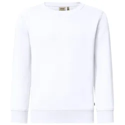 Kinder Sweatshirt Bio-Baumwolle "541" - 158/164 - Weiß
