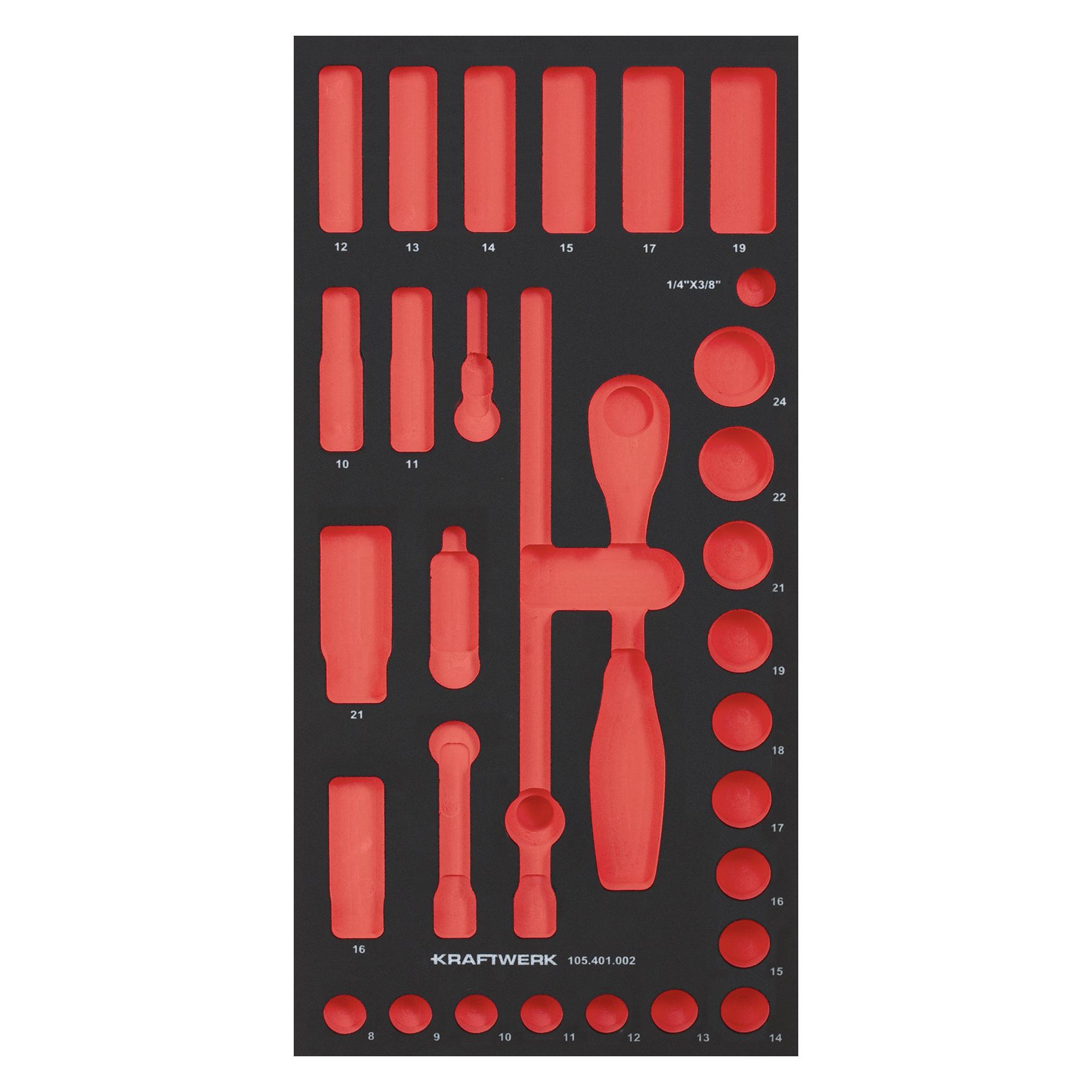 Kraftwerk Leere PRO LINE EVA Einlage Art. (105.998.002)