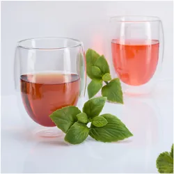 Relaxdays, Tasse, Latte Macchiato Gläser (350 ml, 6x)