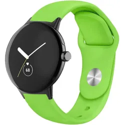 Cover-Discount Google Pixel Watch - Silikon Ersatzarmband grün (Silikon), Uhrenarmband, Grün
