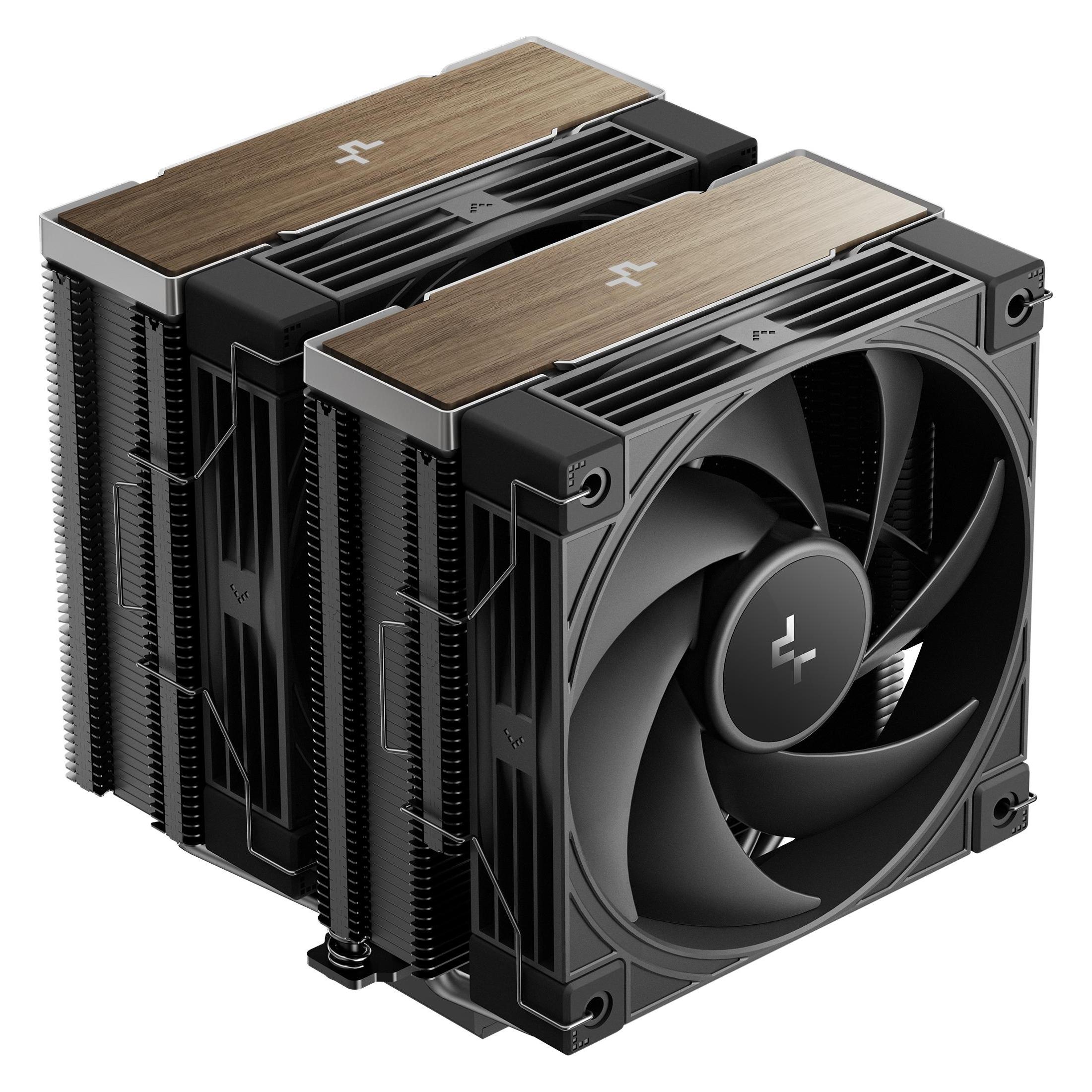 Deepcool AK620 G2 (schwarz/holz, 120 mm) (159 mm) (R-AK620G2-BKNNMN-GJD)
