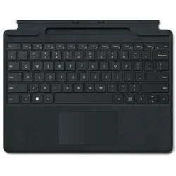 MICROSOFT Surface Pro Signature Keyboard mit Copilot-Taste schwarz, DE, Business