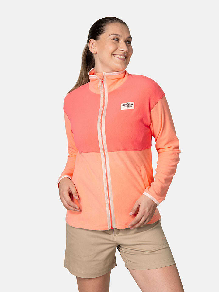 KARI TRAA Fleecejacke "Gracie" in Orange - M