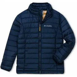 COLUMBIA Kinder Jacke Powder Lite Boys Jacket, Größe XS in Blau Blau