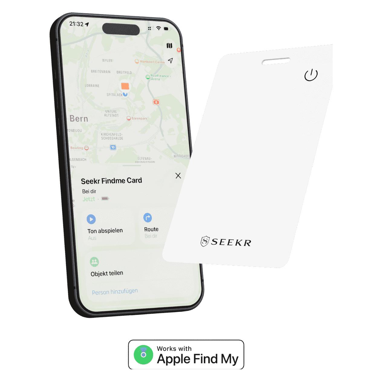 Seekr FindMe Card für Apple (Apple Find My) (70649576)