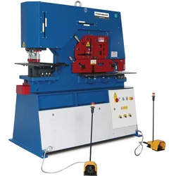 Metallkraft Hydraulische Profilstahlschere/Lochstanze HPS 85 DS