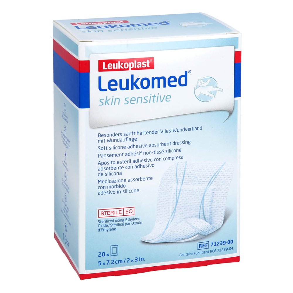 ToRa Pharma GmbH Leukomed Skin Sensitive Steril 5x7,2 Cm 18913534