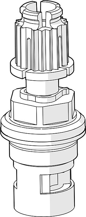Hansa Oberteil G3/8 90 Gr SW 15 kalt 59913261