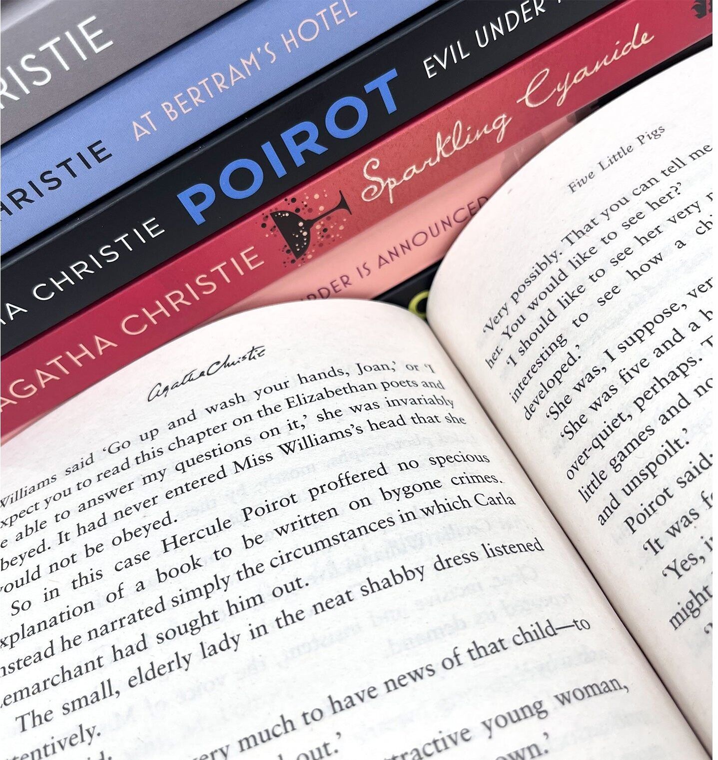 HARPERCOLLINS Agatha Christie Seven Deadly Sins Collection 7 Books Box Set (ABC Murders, Murder is Announced, Evil Under the Sun, Sparkling Cyanide & MORE)