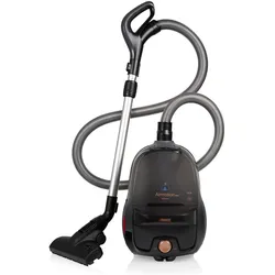 Princess Airmotion Pro mit Geurfrischfunktion, 800W, HEPA-Filter, 12m Reichweite, 4,5kg leicht, Staubsauger, Schwarz