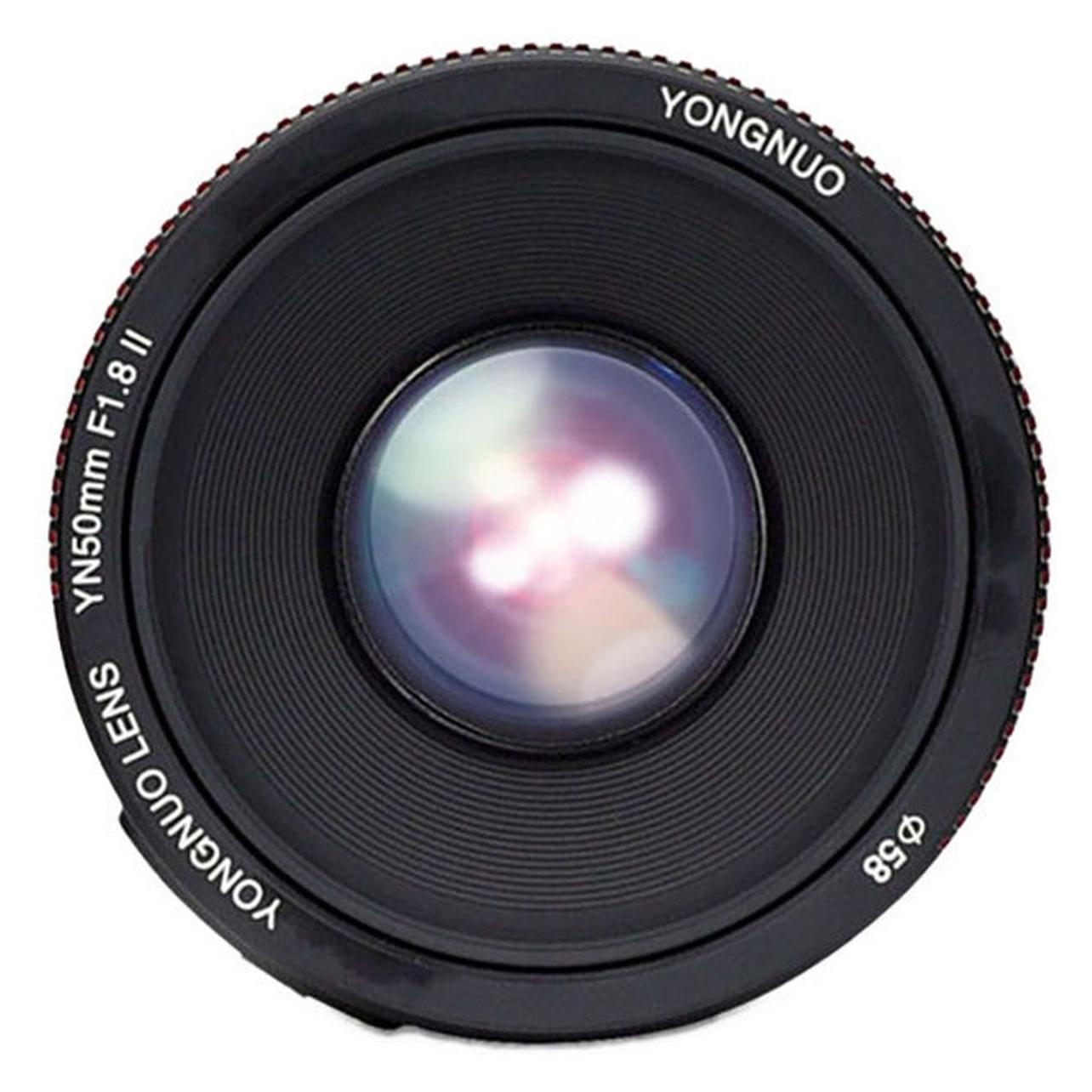 Yongnuo 50mm f/1.8 II Canon EF (Canon EF, Vollformat) (YN-50mm_F/1.8II-C)