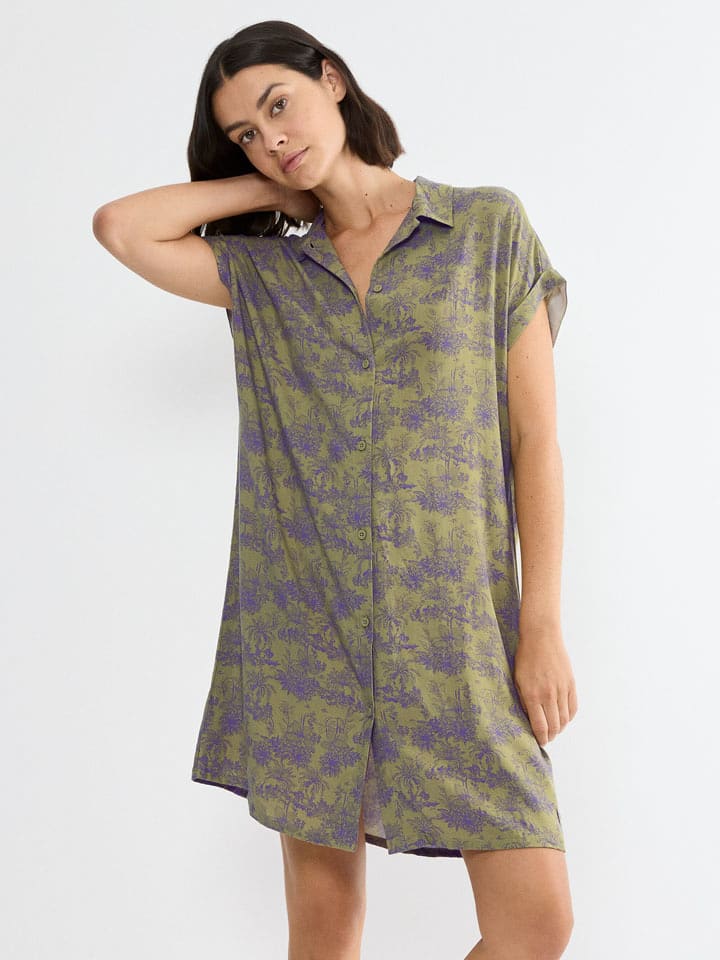 Triumph Nachthemd "Boyfriend Fit" in Khaki - 40