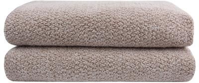 Farberware FBT-008-B-2 Latte Cotton Yarn-Bath Towel - 2PC