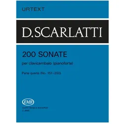 200 Sonaten Band 4 für Klavier, Fachbücher von Domenico Scarlatti