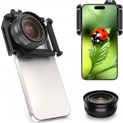 Apexel Obiektyw Soczewka Super Makro Hd Zoom 10-20x Do Telefonu Smartfona / Apl-zm100, Weiteres Smartphone Zubehör