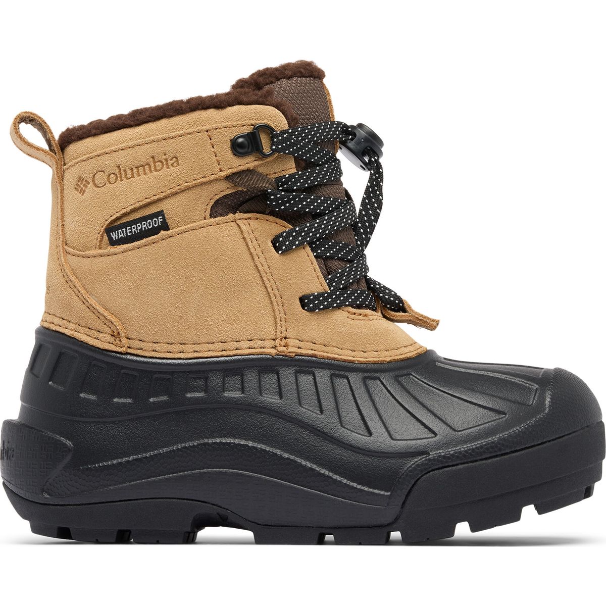 Columbia Children's Powderbug Alpine Waterproof Winter Boot sahara, black (220) 11 212888-2128882-220-11