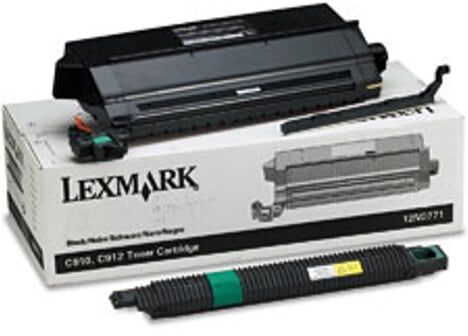 Lexmark 12N0771 toner preto