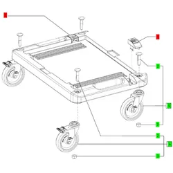 FESTOOL Halteschieber f. SYS-Cart RB-SYS, 1Stk.