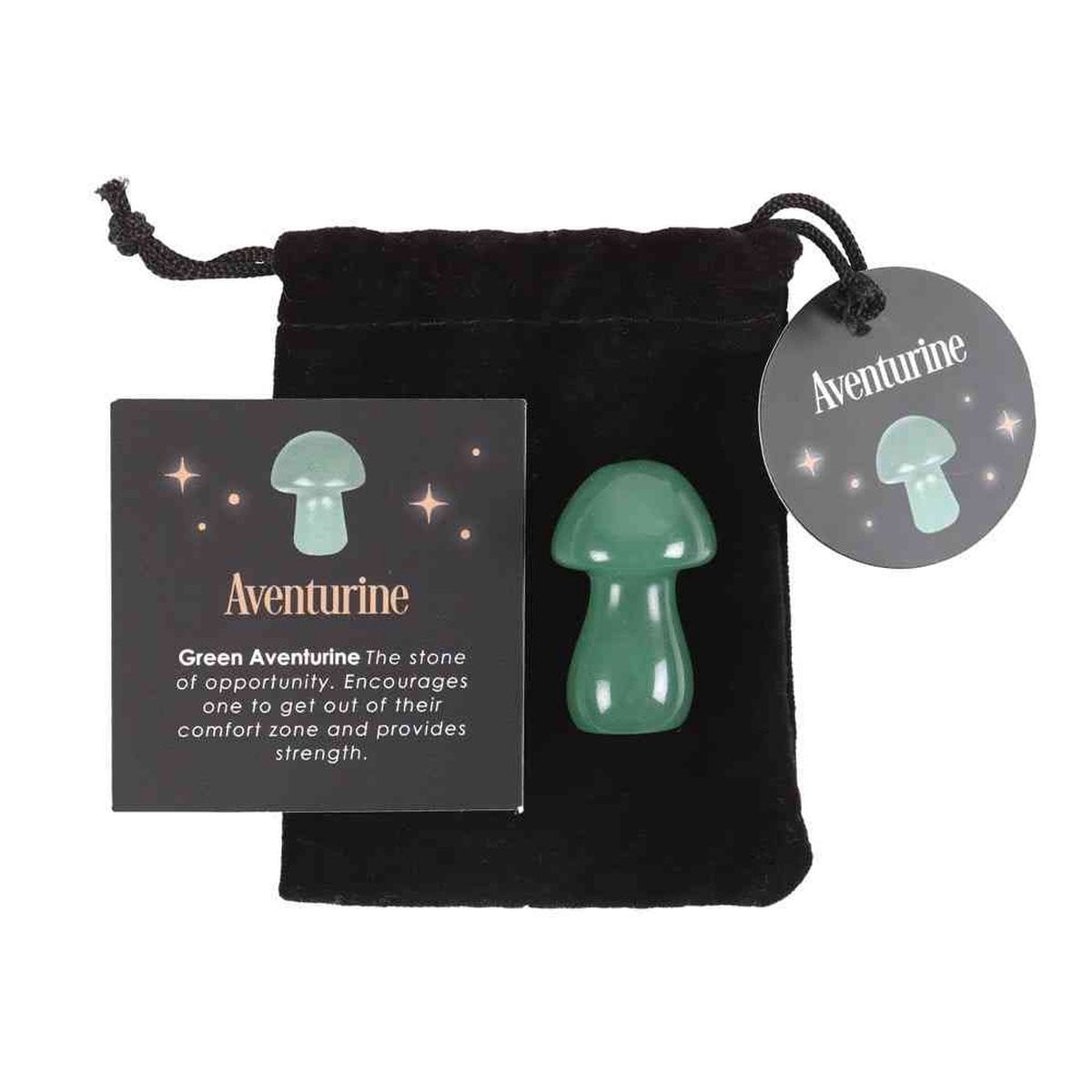 Something Different Magical Aventurine Kristal Paddenstoel - Multicolours