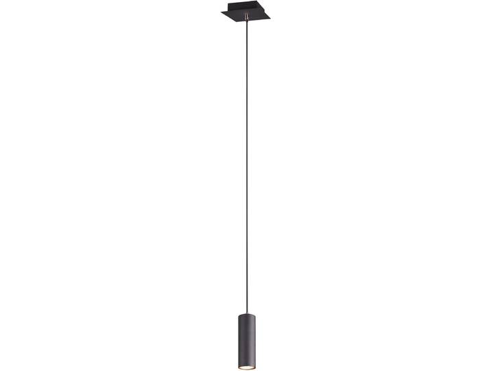 TRIO LEUCHTEN Pendelleuchte Marley , schwarz, 1, Leuchten, Hängeleuchte, Hängelampe, GU10, Leuchtmittel tauschbar (max. 35W), Pendelleuchte
