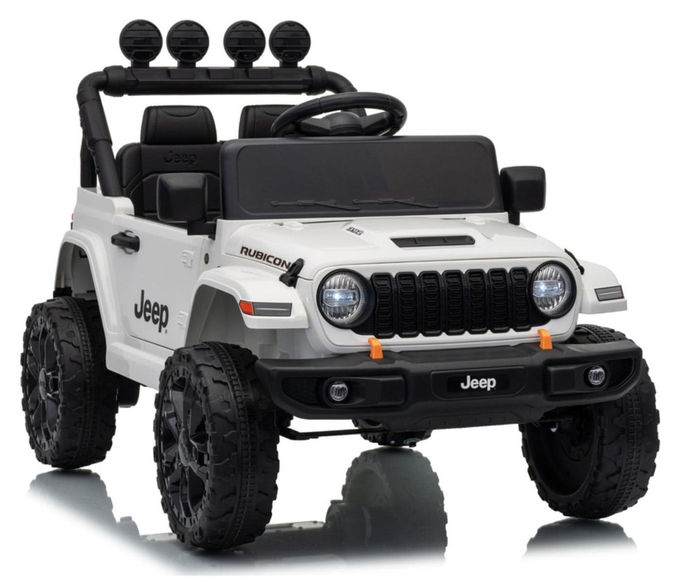 Jeep Rubicon DK-JWR558 24V Elektrisch Voertuig Wit