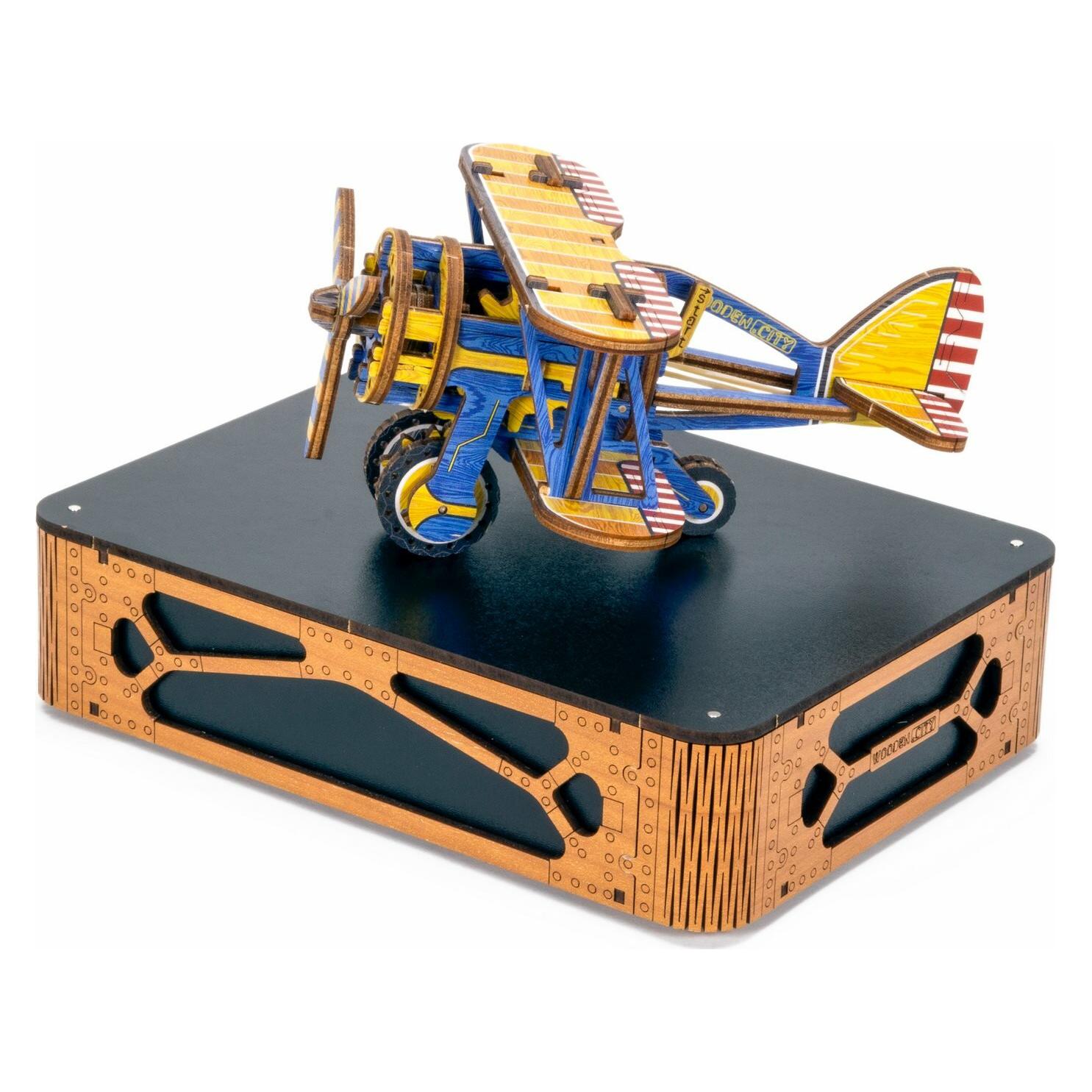 WoodenCity WOODEN CITY 3D Puzzle Doppeldecker Limited Edition 65 Teile (LE-012)