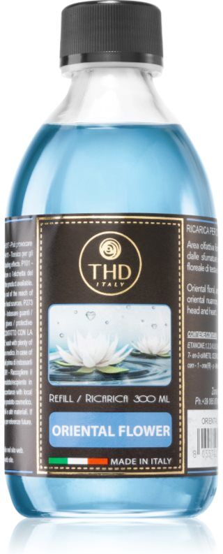 THD Ricarica Oriental Flower recharge pour diffuseur d'huiles essentielles 300 ml