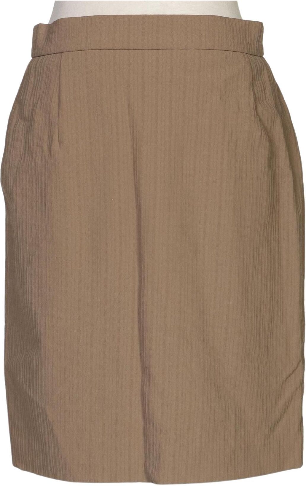 Sonia Bogner Damen Rock, Beige, Gr. EU 38, Wolle / Viskose - Second Hand