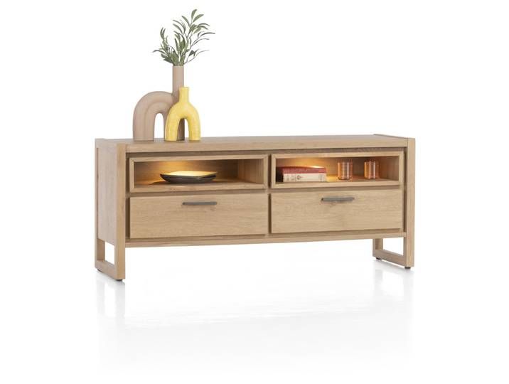 Henders & Hazel Nystead Lowboard mit LED Eiche Furnier