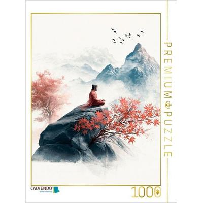 CALVENDO Puzzle Meditation im weiten Blick | 1000 Teile Lege-Größe 64x48cm Foto-Puzzle für glückliche Stunden, von , Calvendo Puzzle