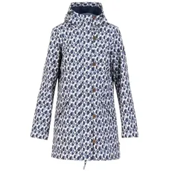 Blutsgeschwister Softshelljacke Wild Weather - blue romantic mosaic S