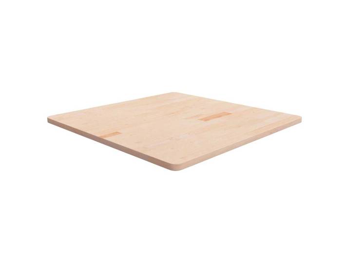 vidaXL Tischplatte Quadratisch 90x90x2,5 cm Eichenholz Unbehandelt