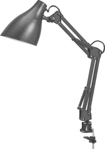OSRAM HOMELIGHTING Office Line Desk Pear Clip E27 Black 4099854464614 Klemmleuchte Schwarz
