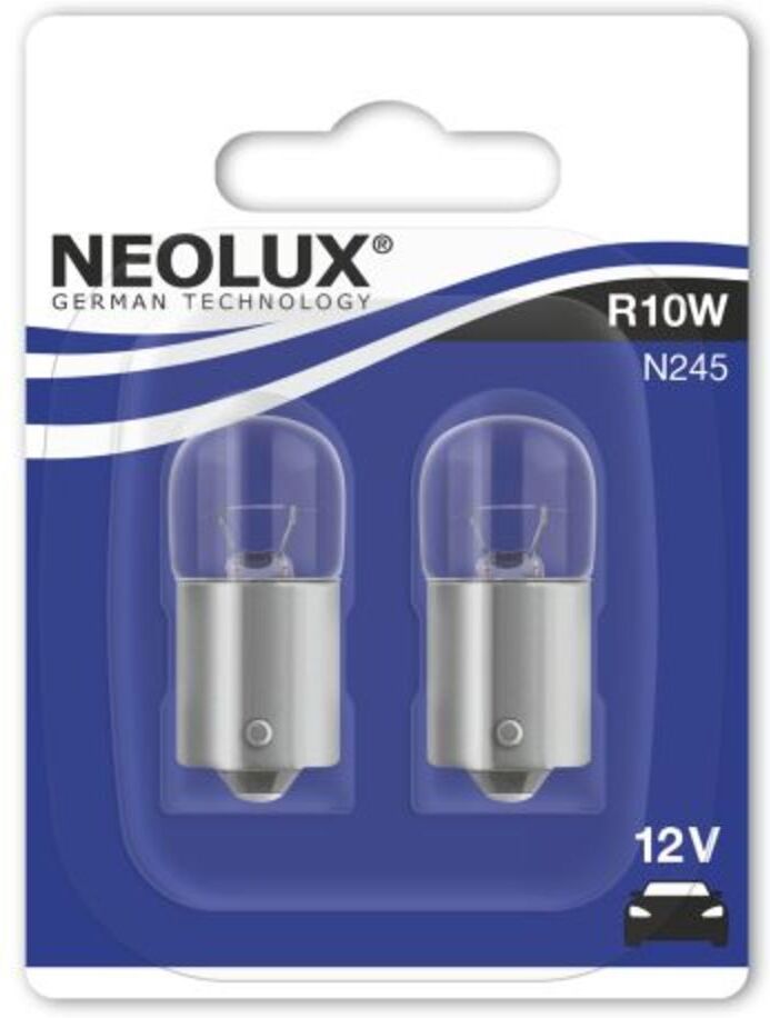 Glühlampe Sekundär NEOLUX R10W 12V/10W, 2 Stück