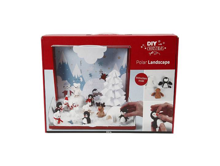 Kreativset CREATIV COMPANY Weihnacht , weiss (weiß), Kreativsets, Kreativset