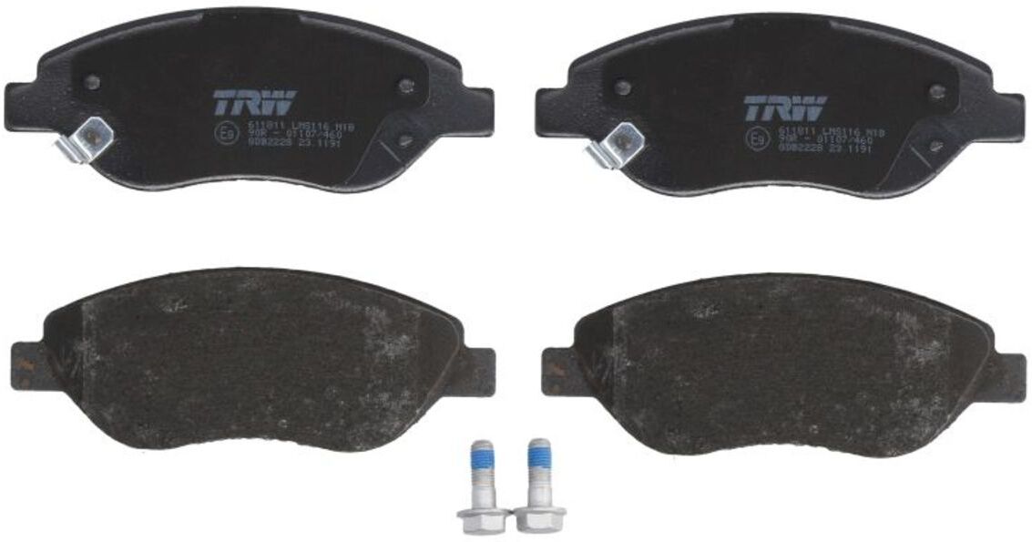 Bremsbelagsatz TRW GDB2228, Vorne