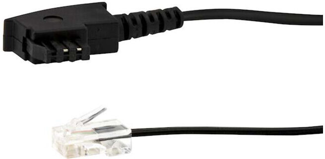 E+P Elektrik Câble de connexion DSL 3m TAE-F/RJ45 fiche T180/3 (8708101)