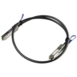 MikroTik XQ+DA0001 / 100Gbps / QSFP28 / 2x MiniGBIC-Modul / 1 m, Transceiver, Schwarz