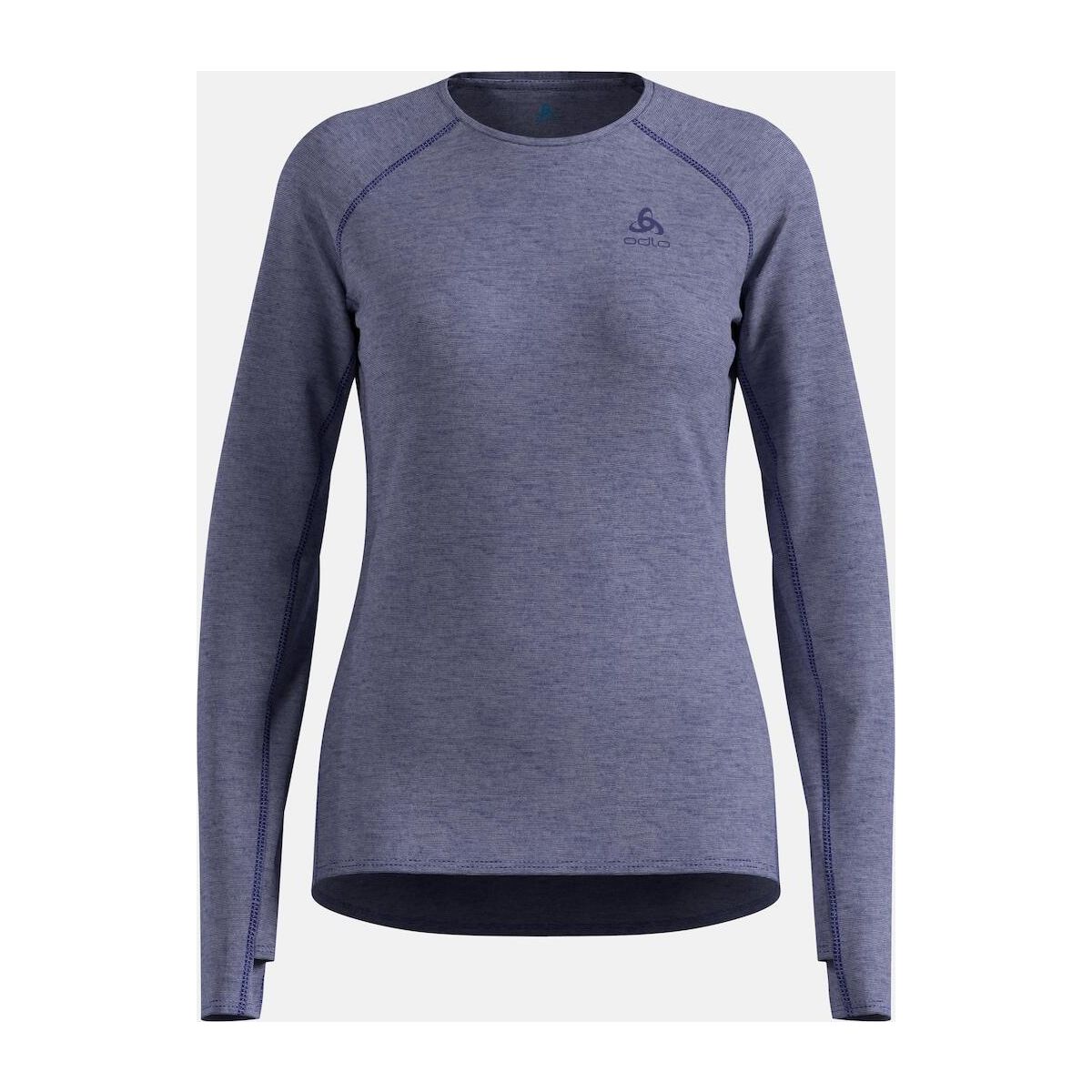 Odlo The X-alp Performance Wool 115 Trail Running Long Sleeve T-shirt skipper blue melange (21122) L 315661-21122-L
