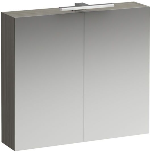 LAUFEN Base LED-Spiegelschrank H4028021102621 80x70x18,5cm, Ulme Hell